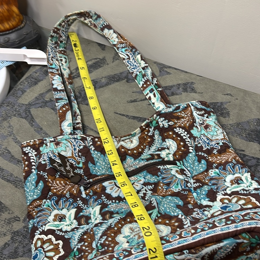 Vera Bradley Java Blue Shoulder Purse - image 8